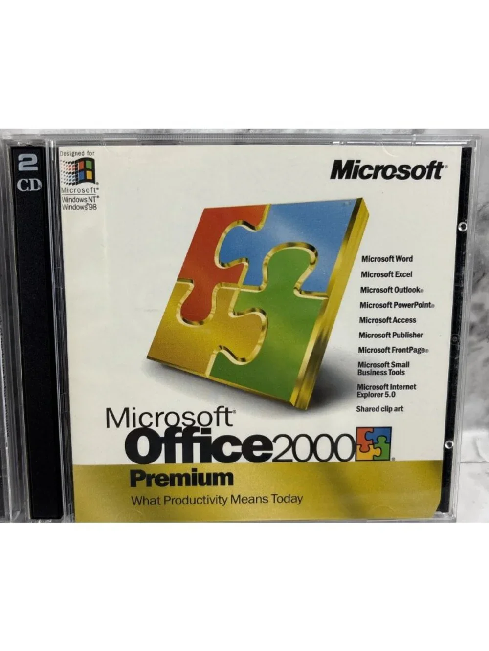 *Microsoft Office 2000 Premium 4 CDs Set With Keys